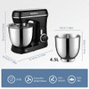 AlfaBot SM-1531 4.8Qt Electric Kitchen Mixer with Dough Hook Flat Beater New