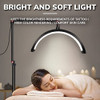 Hi_friend Eyelash LED Floor Light, Half Moon Lamp for Lash Extension (Black) New