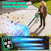 KIMO LEAF BLOWER CORDLESS WITH BATTERY CHARGER 4 IN 1 BLOWER, VACUUM - GREEN