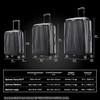 Samsonite Centric 2 Hardside Expandable Luggage with Spinner Wheels - Black