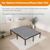 Drwwi Bunkie Board Queen 10mm(60” x 80”) Folding Mattress Support Board - Grey New