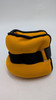 Fitvids Fully Adjustable Ankle Wrist Arm Leg Weights,10lbs each,20lb pair,Orange New