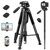 72 inch Tripod Camera Monopod Remote Professional Heavy Duty B083Q41HQ1 Black New