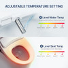 Inus N21 Electric Heated Bidet Toilet Seat Elongated, Warm Water