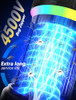 GTERT Solar Bug Zapper Outdoor High-Efficiency Mosquito Zapper 5 Modes