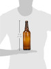 FastRack Beer Bottles Amber Glass Longneck 22 oz - Crown Pack of 12 New
