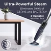 Bursteam Steam Mop Cleaner , Steam Mops for Floor Cleaning - Hardwood