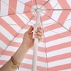 BANZ Cabana Beach Umbrella UPF 50 - UV Protection Foil-Lined Portable New