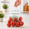 ASSUREPAK Clear Produce Bags, 12" x 20", 11 Micron, 2400 Count, 4 Rolls New