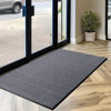 LuxUrux Durable Rubber 3'x5' Door Mat Heavy Duty Easy Clean Waterproof New