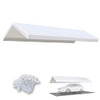BenefitUSA Carport Replacement Canopy Garage Top Cover Tent Shelter - White New