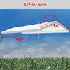 BenefitUSA Carport Replacement Canopy Garage Top Cover Tent Shelter - White New