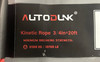 AUTODUNK KINETIC ROPE 3/4IN X 20FT TWO SOFT SHACKLES 18700LBS - BLACK/RED