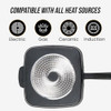 MasterPan Non-Stick 3 Section Meal Skillet 11" B01M0VUIRD - Black New
