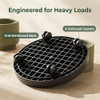 B08GZRL59B 2 Pack 14 Inch Heavy Duty Plant Caddy Wheels Pot Trolley - Black New