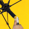 ASTELLA 102" SOLID PRINT HEXAGON MARKET PATIO UMBRELLA UV RESISTANT - YELLOW