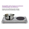 Salton Cooktop - Infrared Portable Double 1800W B016BJDU4G - Black New