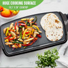 GreenLife 20" Extra Large Electric Griddle Graphite B09RGQ4JHC - NEW New