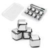 Whiskey Stones Gift Set Stainless Steel Reusable Cube59 x 59 x 25 mm New