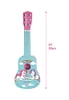 Lexibook Mijn eerste Eenhoorn Houten gitaar 6 snaren 53 cm K205UNI - Roze/Blauw New