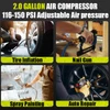 HASIENDA Portable Gallon Air Compressor, Max 150 PSI Pressure, B0CJTG9HXF New