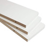 WUDENHOM White Shelf for Wall, Set of 3 Wall Mount Wood Floating New