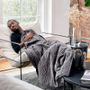 Gravity Weighted Blanket for Adults 20 lbs Grey 48"x72" Twin/Single New