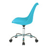 Ave Six OSP Home Furnishings EMS26-7-osp Armless Chair B013H1PG20 -Teal New