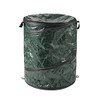 Wakeman Pop Up Outdoor Garbage Can, Black, 29.5 Gallon New