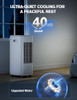 Portable Air Conditioners, 3-IN-1 Evaporative Air Cooler w/ 4 Ice Packs - White New