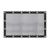 Windscreensupplyco 55-70% Mesh Tarp/Shade Cloth Heavy Duty, Black, 16'X24' New