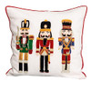 Mary Square 47891 Embroidered Traditional Nutcracker Square 20x20 Christmas New