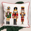 Mary Square 47891 Embroidered Traditional Nutcracker Square 20x20 Christmas New