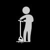 Fiskars 40" Long Handle Steel Tiller Garden Lawn Care Tool - NEW New