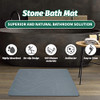 Bath Stone Mat, Non-Slip Fast Drying Absorbent Natural Diatomaceous Earth Mat New