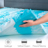 Planet Sleepings 2 Inch Memory Foam Mattress Topper 7-Zone Cooling Gel TwinXL New