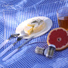 CALIFORNIA PICNIC Picnic Basket for 4 People | Complete Picnic Set - NEW New