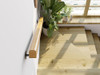 VibeVie (2ft, 3ft, 4ft) Heavy Duty Wooden Stair Handrail - Wooden Handrails 2ft New