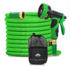 ROYALHOUSE 100 FT Expandable Garden Hose Water Hose, 3/4" Solid Brass Fittings New