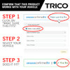 TRICO Gold 22" + 21" Premium Automotive Replacement Windshield Wiper Blades New