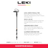 LEKI Wanderfreund Makalu Trekking Pole (Single) New