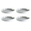 Matri Round Plastic Planting Saucer (White, 14 Inch) New