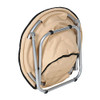Etna Foldable Pet Bed Elevated Dog Cat Bed Round Paw Print Portable B08TL5WGQB New