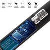 B096TLN2PV Long windproof 360-degree rotating head, USB, 17.5"x0.25"x1.25" H New