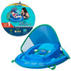 SwimWays Baby Spring Float with Adjustable Canopy, Blue New
