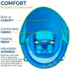 SwimWays Baby Spring Float with Adjustable Canopy, Blue New