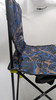 Guzze Folding Camping Chair Blue/Black/Brown New