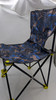 Guzze Folding Camping Chair Blue/Black/Brown New