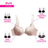 Maidenform Womens Love the Lift Push Up & in Demi Dm9900 Bra, 36C - White Lace New