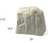 Emsco Group 2181 Large – Lightweight Landscape Rock-Resin, Sandstone New